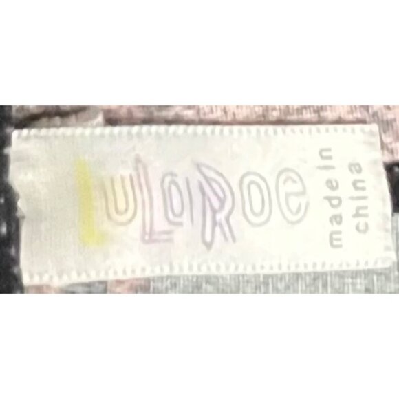 LuLaRoe Women's Patterned Leggings - Size Medium - Picture 3 of 3
